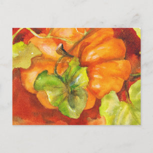 Pumpkin Patch Postcard
