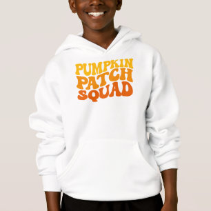 Pumpkin Patch Squad, Halloween Boys' Hoodie