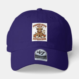 Pumpkin Patch Supervisor Highland Cow Vintage Shir 47 Brand Hat