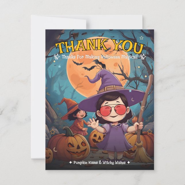 Pumpkin Patch Thank You — Halloween (Front)