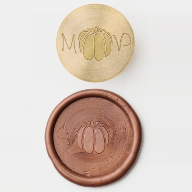 Pumpkin Patch Wax Seal Stamp (Stamped)