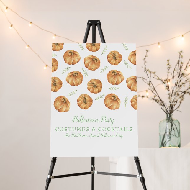 Pumpkin Patch Welcome Sign (In Situ (Stand))