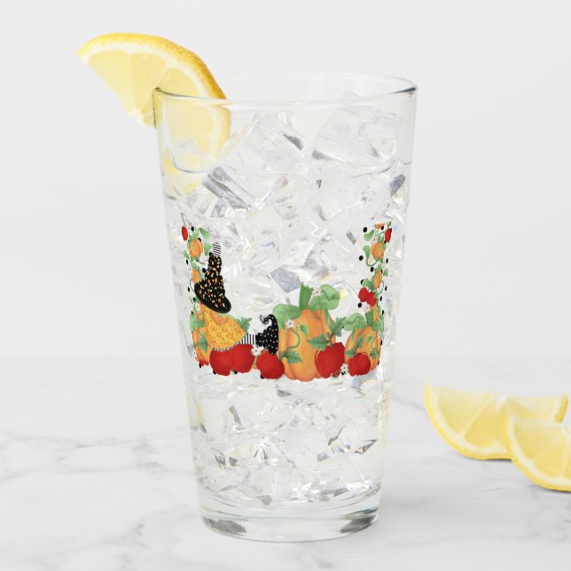 Pumpkin Patch Witch Glass (Front Ice)