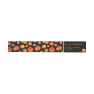 Pumpkin Patch Wrap Around Label