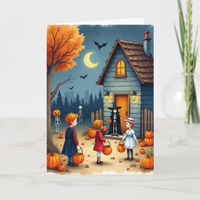 Pumpkin Path Adventure Card (Front)