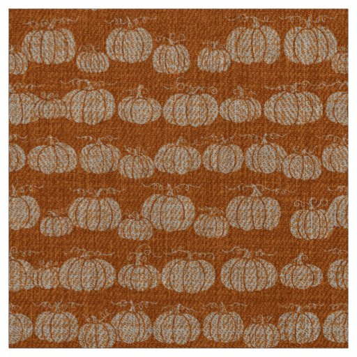 Pumpkin Pathe Stripe - Tonal Orange Fabric