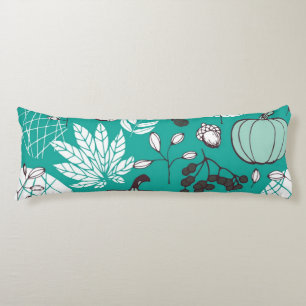 Pumpkin pattern body pillow