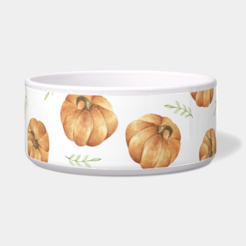 Pumpkin Pattern Bowl