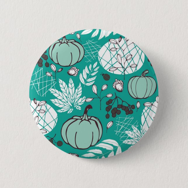 Pumpkin pattern button (Front)