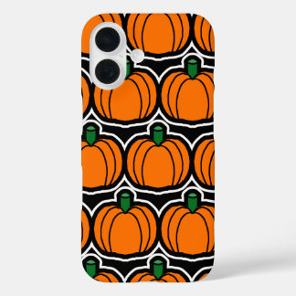 Pumpkin Pattern  iPhone 16 Case