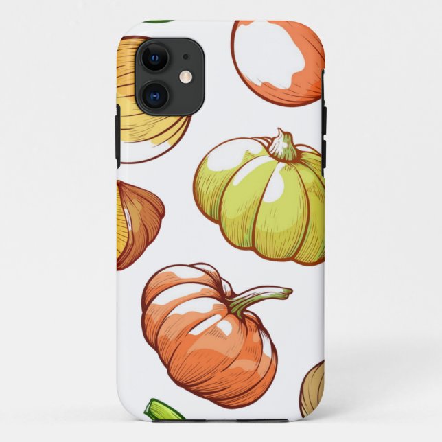 Pumpkin pattern Case-Mate iPhone case (Back)