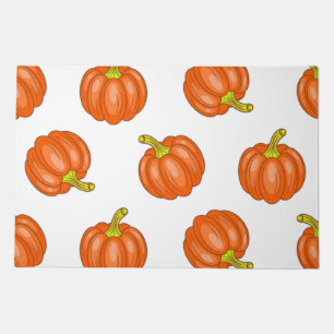 Pumpkin pattern doormat