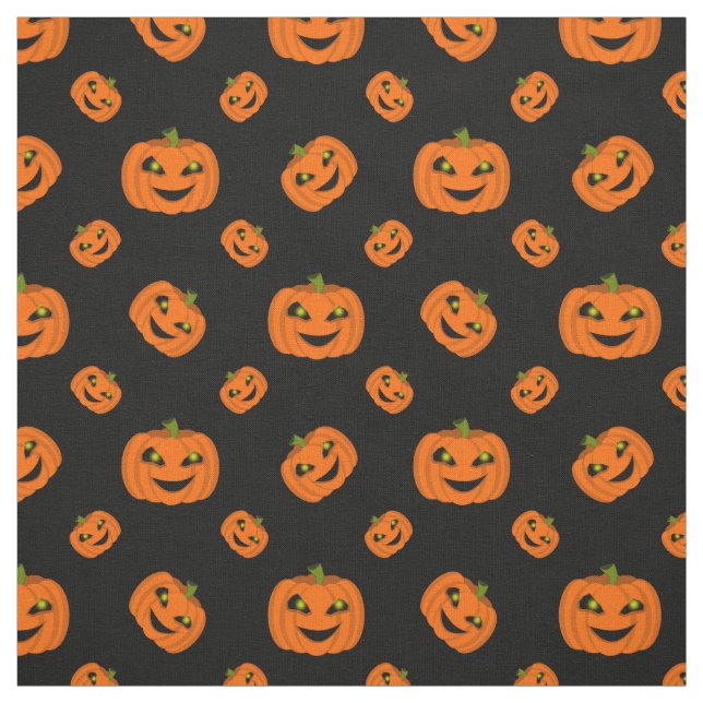 Pumpkin Pattern Fabric (Swatch)