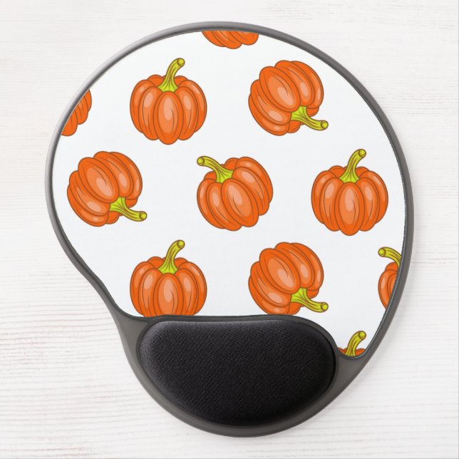 Pumpkin pattern gel mouse pad (Front)