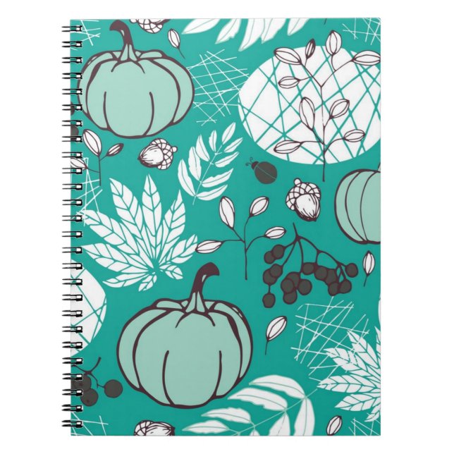 Pumpkin pattern notebook (Front)