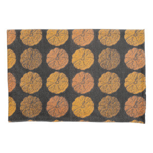 Pumpkin Pattern Orange Pillow Case