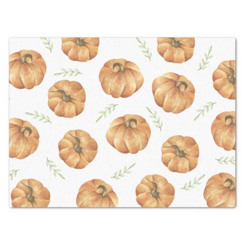 Pumpkin Pattern Paper Sheets