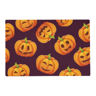 Pumpkin pattern placemat