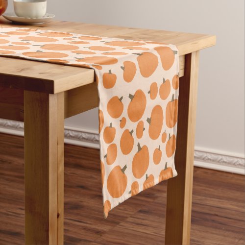 Pumpkin Pattern Short Table Runner