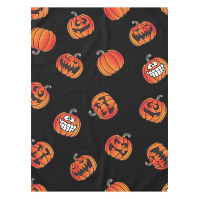 Pumpkin pattern tablecloth (Front)