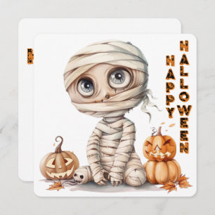 Pumpkin Perch – Mummy in the Autumn Dust