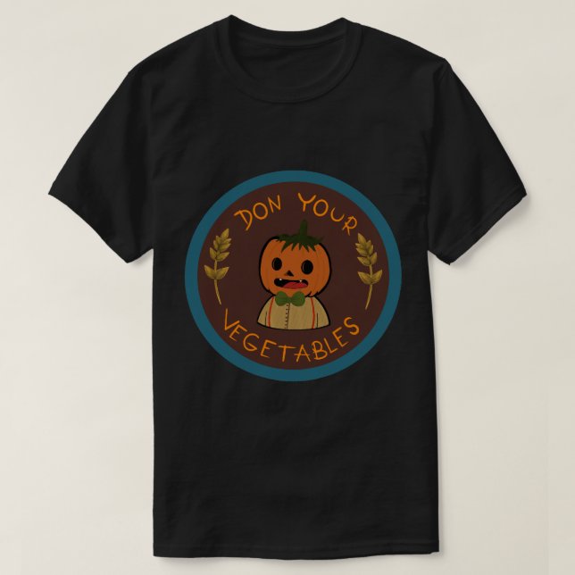 Pumpkin Person T-Shirt (Design Front)