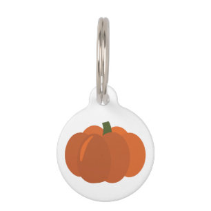 Pumpkin Pet ID Tag