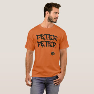 Pumpkin Peter Halloween Costume Scary T-Shirt