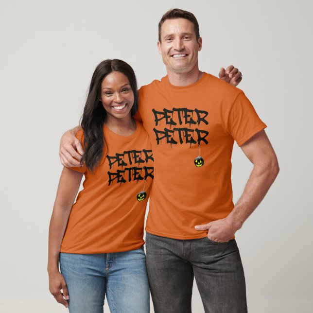 Pumpkin Peter Halloween Costume Scary T-Shirt (Unisex)