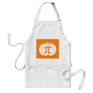 Pumpkin Pi Halloween Adult Apron