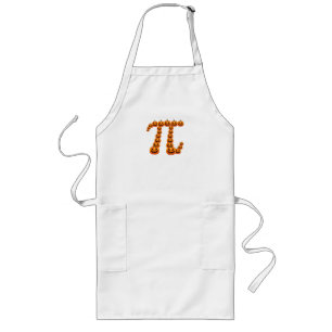 Pumpkin Pi Halloween Long Apron