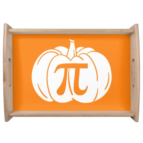 Pumpkin Pi Halloween Serving Tray