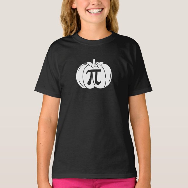 Pumpkin Pi Halloween T-Shirt (Front)