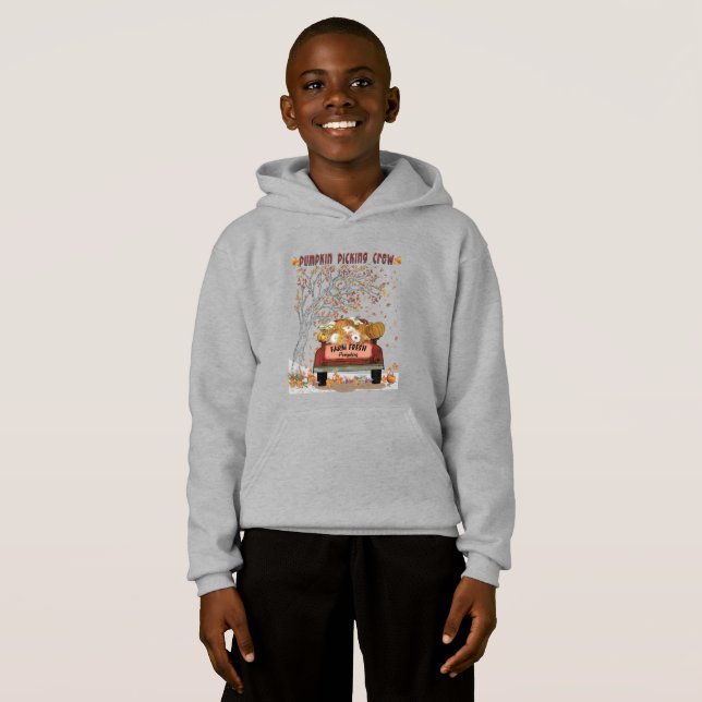 Pumpkin Picking Crew Hoodie (Front Full)