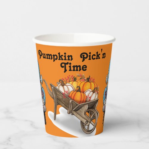 Pumpkin Pickn Time Paper Cups