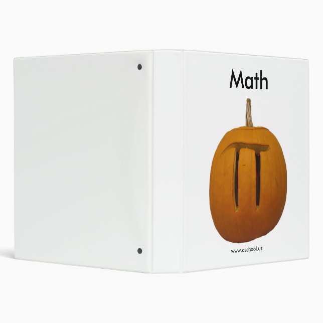 Pumpkin Pie 3 Ring Binder (Background)