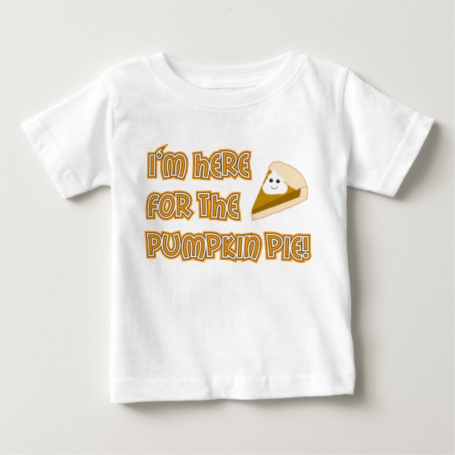 Pumpkin Pie Baby T-Shirt (Front)