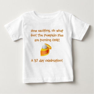 Pumpkin Pie Birthday Shirt