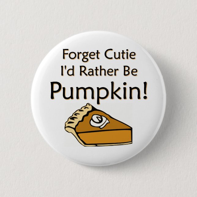 Pumpkin Pie Button (Front)