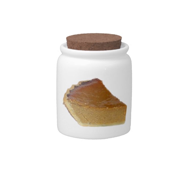 Pumpkin Pie Candy Jar (Front)
