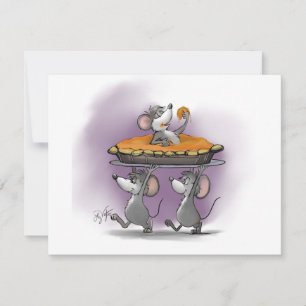 Pumpkin Pie Celebration Invitation