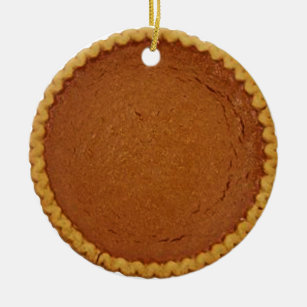 pumpkin pie christmas ornament