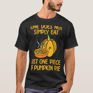 Pumpkin Pie Fall Thanksgiving Pumpkin T-Shirt