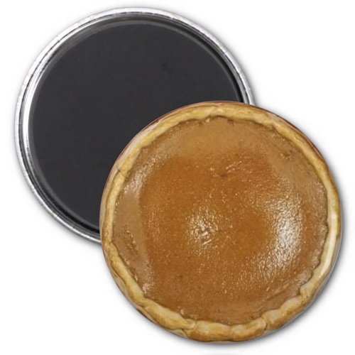 Pumpkin Pie Food Photo Magnet