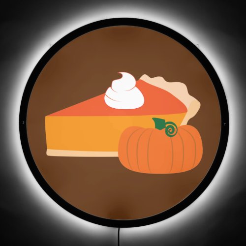 Pumpkin Pie LED Sign