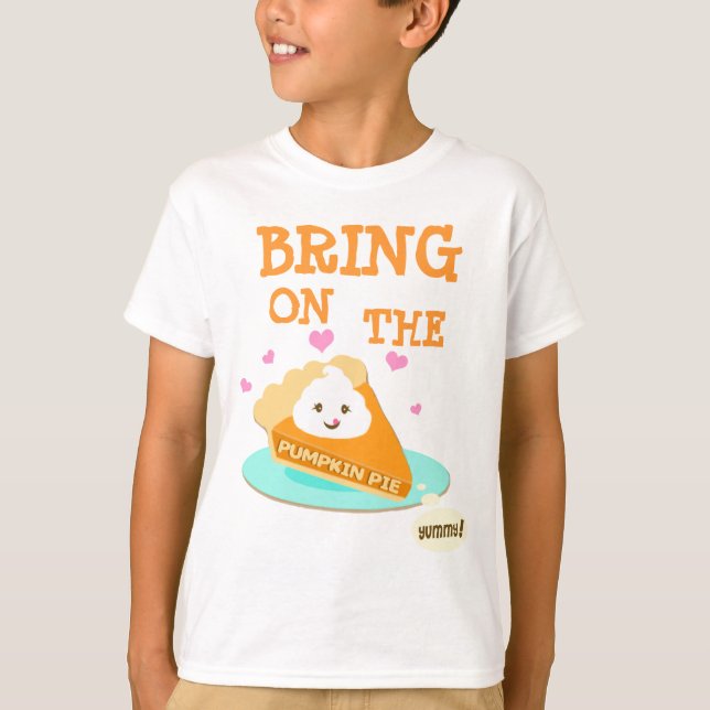 Pumpkin Pie Lover T-Shirt (Front)