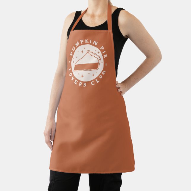 Pumpkin Pie Lovers Club Apron (Insitu)