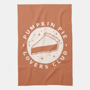 Pumpkin Pie Lovers Club Kitchen Towel