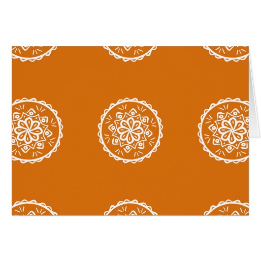 Pumpkin Pie Mandala (Front Horizontal)