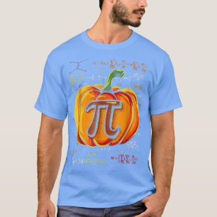 Pumpkin Pie Math Funny Halloween Thanksgiving Pi D T-Shirt
